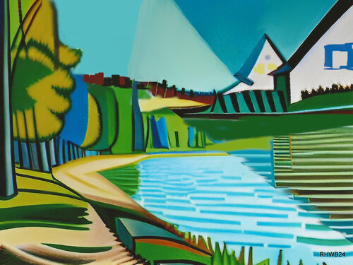 Haus am See 1 par Reinhard Brand, Édition en vente sur Singulart