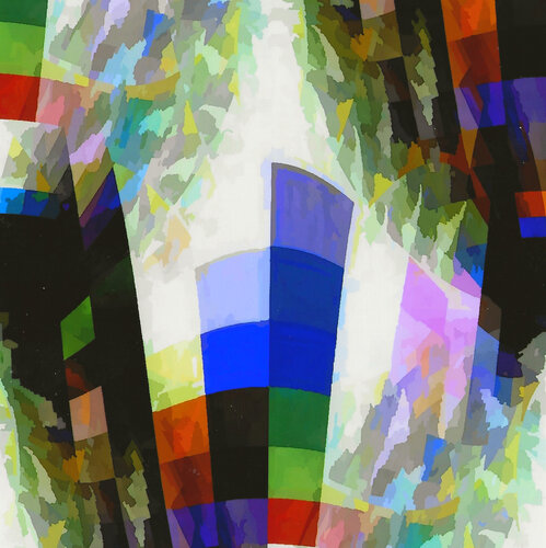 Farbfeldmalerei 4 di Reinhard Brand, Stampa in vendita su Singulart