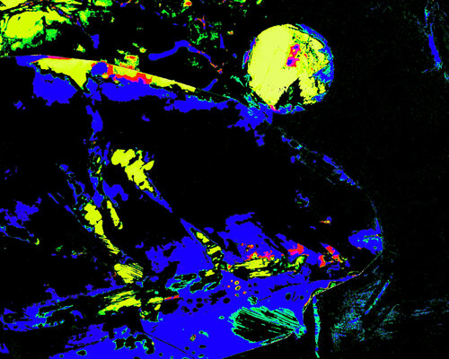 Let´s fly to the Moon di Reinhard Brand, Stampa in vendita su Singulart