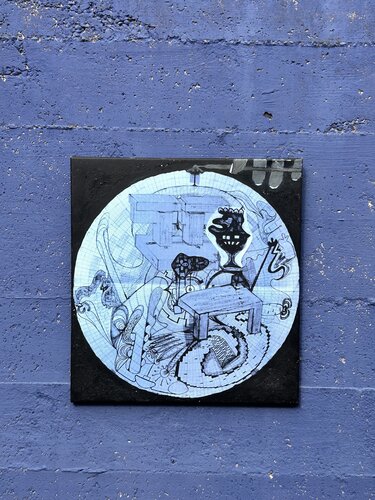 Wer will die Welt aus den Angeln heben ? von Reinhard Brand, Druck kaufen auf Singulart