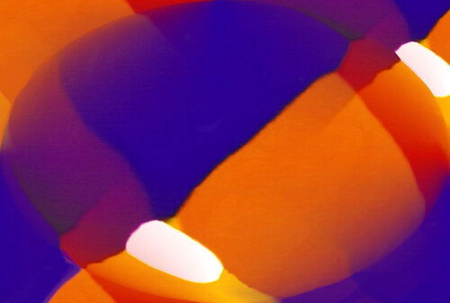 Skulpturale  Form Orange 2 van Reinhard Brand, Afdruk te koop op Singulart