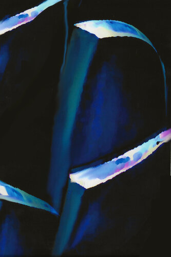 Skulpturale  Komposition blau4 von Reinhard Brand, Druck kaufen auf Singulart