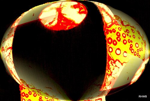 Sphärische Figur 1 van Reinhard Brand, Afdruk te koop op Singulart