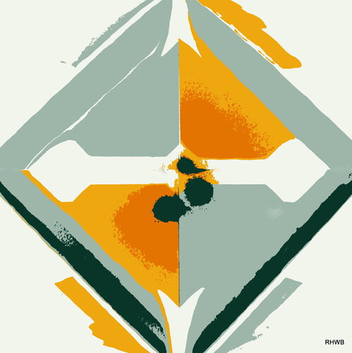 AC14 grau orange von Reinhard Brand, Druck kaufen auf Singulart