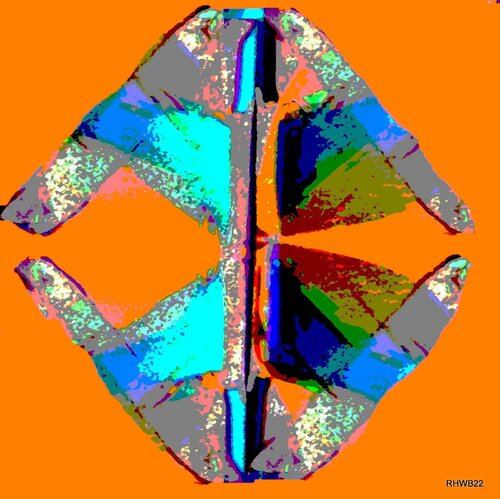 Abstrakte Komposition  ac22-25 von Reinhard Brand, Druck kaufen auf Singulart