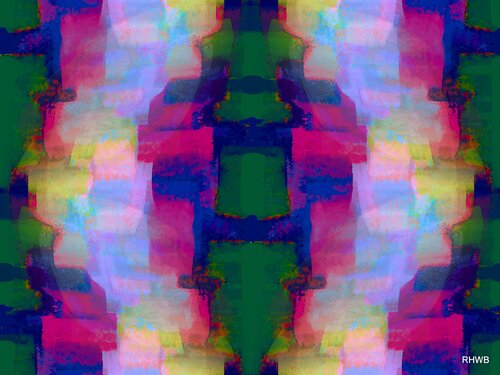 rectangulars multicolor Reinhard Brand