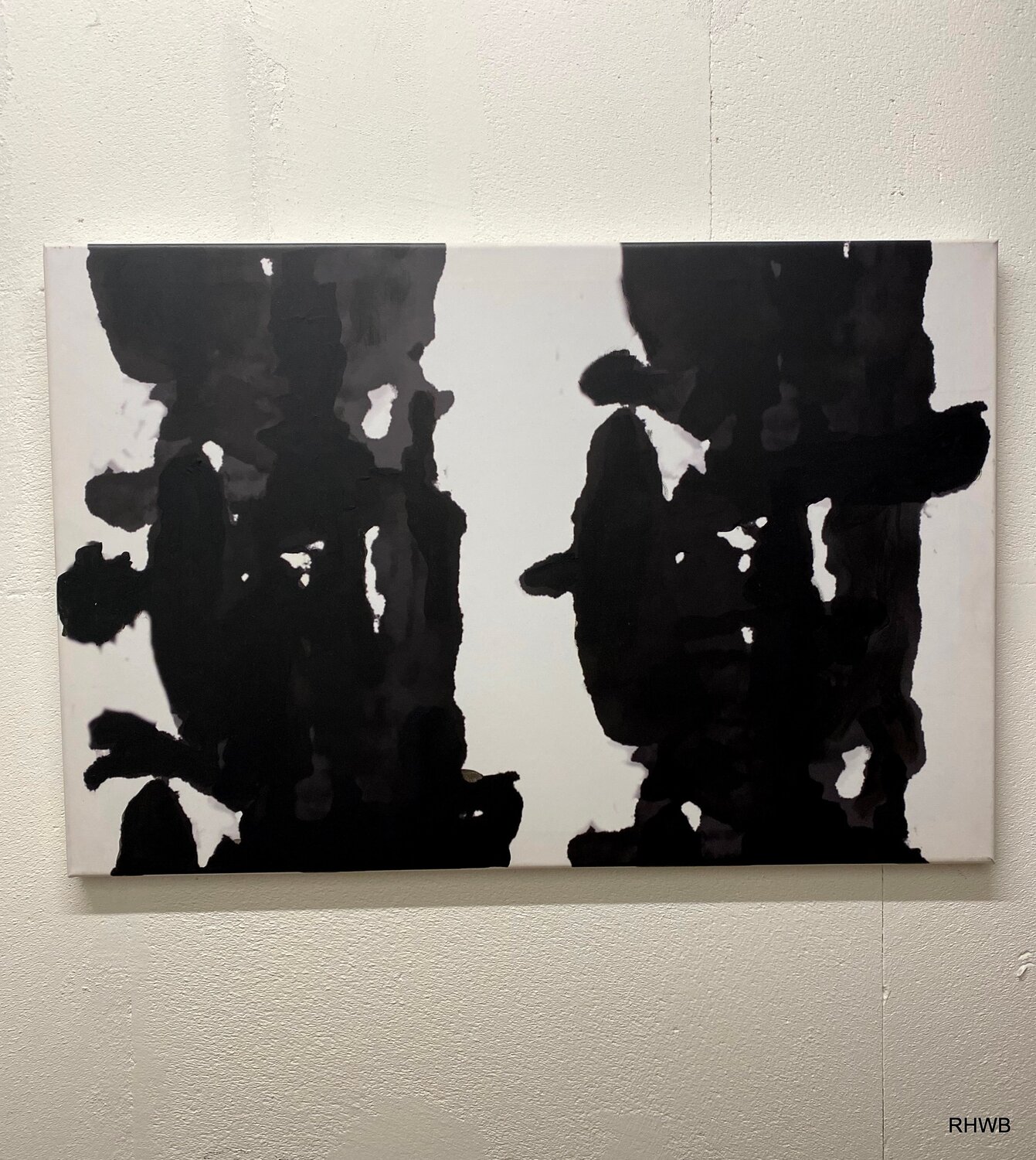 Black and White 6 - Doppel-Stele Reinhard Brand