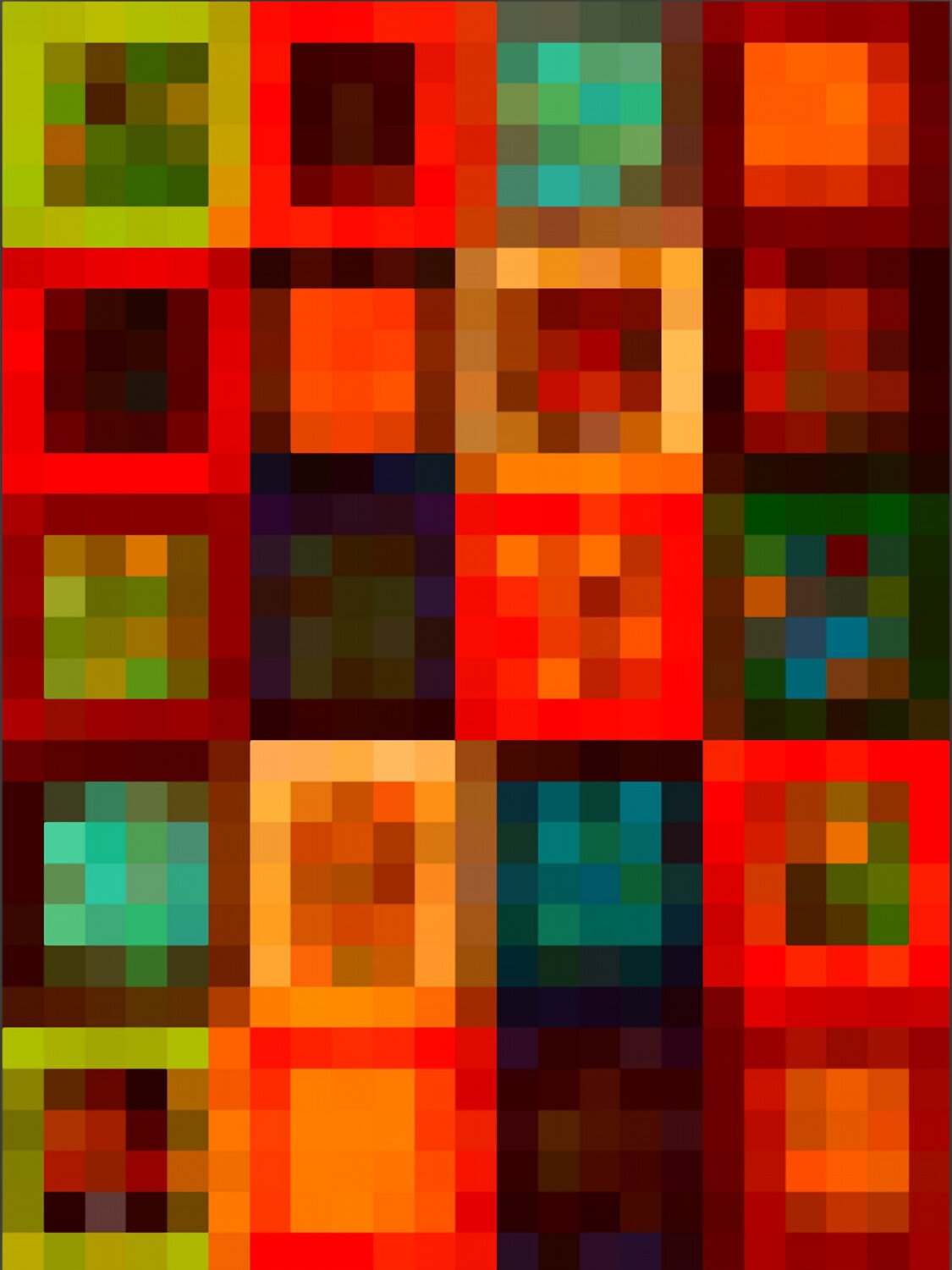 Farbquadrate 2 Reinhard Brand