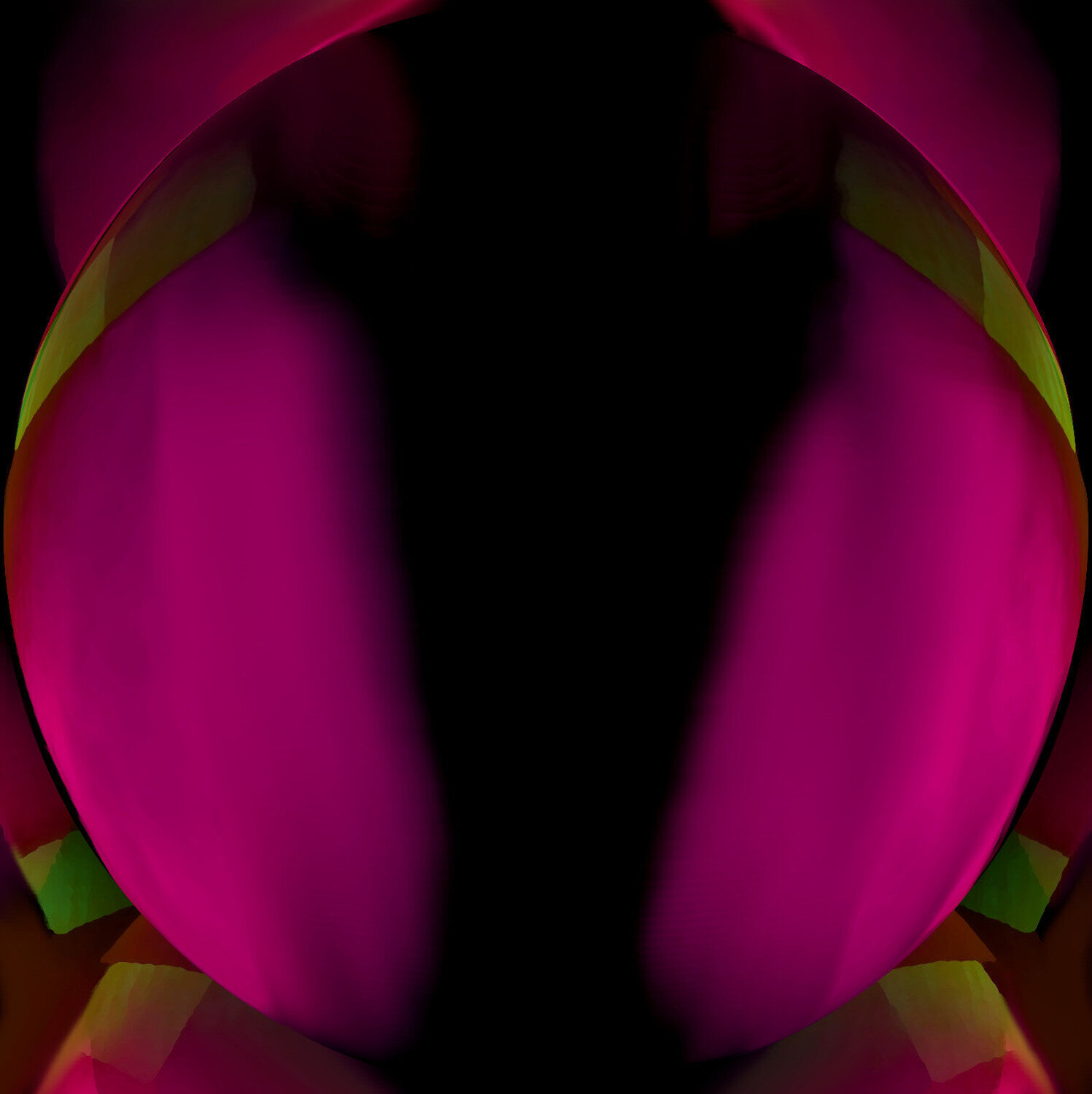 Komposition violett 2 Reinhard Brand