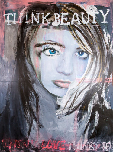 Think Beauty by Eva Silberknoll, 기타 매체 for Sale on Singulart