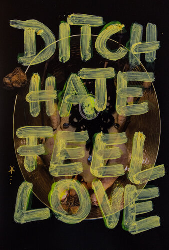 Ditch hate feel Love by Eva Silberknoll, 사진 for Sale on Singulart