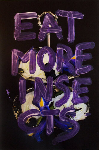 Eat more insects by Eva Silberknoll, 사진 for Sale on Singulart