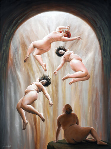 The call van Gianni Zanella, Schilderij te koop op Singulart