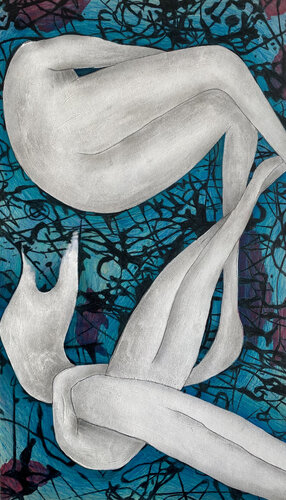 Apoptosi n.1950 - Affondi nel dripping de Danilo Maccarone, Pintura a la venta en Singulart