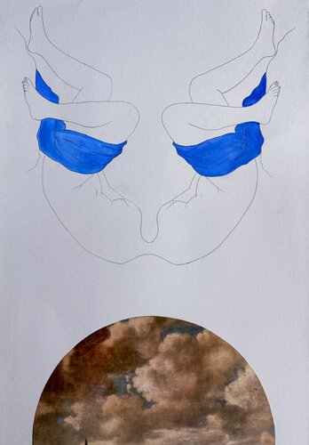 MARIONOIRAM de Danilo Maccarone, Dibujo a la venta en Singulart