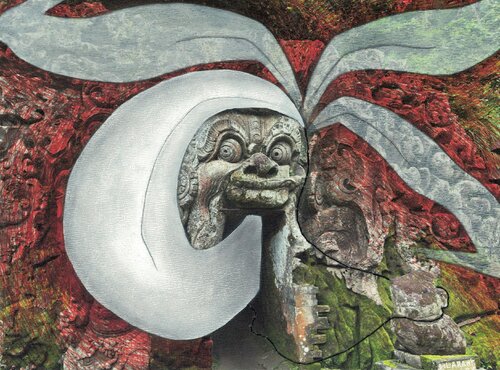 Goa Gajah by Danilo Maccarone, 종이 for Sale on Singulart