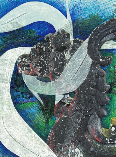 Barong Naga de Danilo Maccarone, Obra en papel a la venta en Singulart