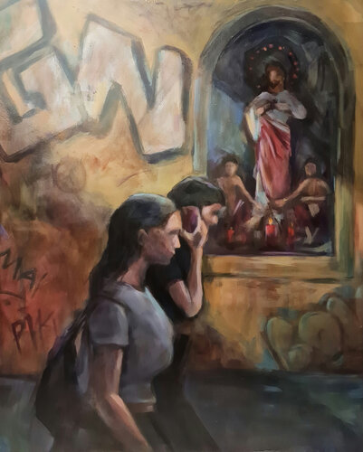 Er ist immer in uns di Axel Jung, Pittura in vendita su Singulart