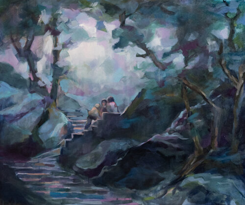 Namo Mahakashyapa di Axel Jung, Pittura in vendita su Singulart