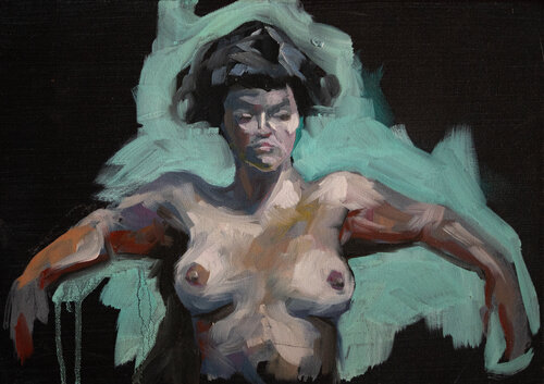 Aktgemälde von Axel Jung, Malerei kaufen auf Singulart