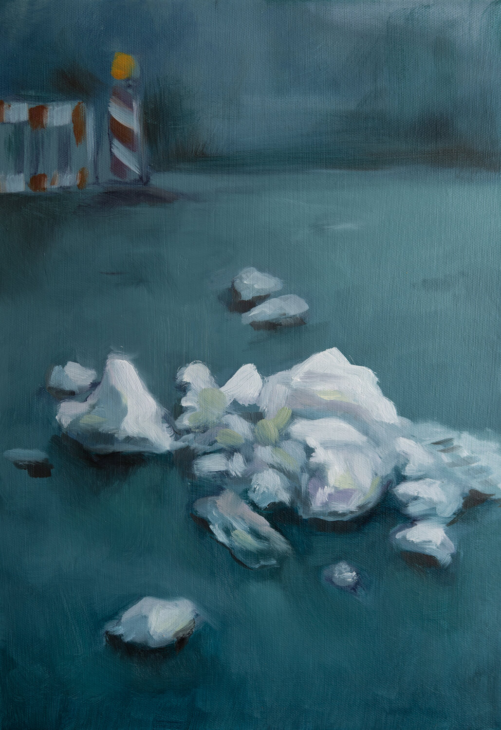 Schnee auf der Straße Axel Jung