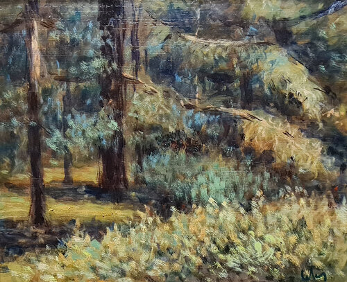 Abetos de Mariano Cebrián Olleros, Pintura a la venta en Singulart