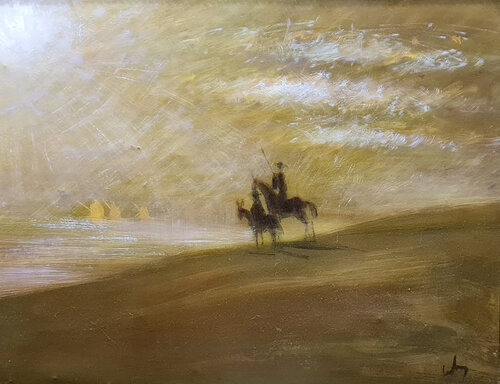 Don Quijote by Mariano Cebrián Olleros, Painting for Sale on Singulart