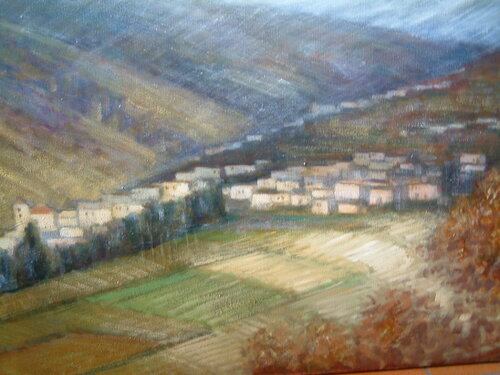 Paisaje de la Alpujarra by Mariano Cebrián Olleros, Painting for Sale on Singulart