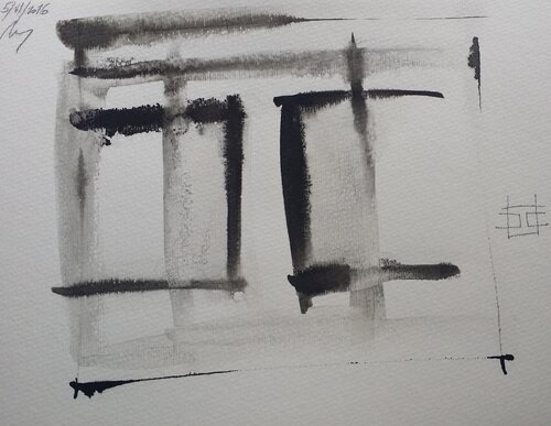 Abstracto 779 von Mariano Cebrián Olleros, Zeichnungen kaufen auf Singulart