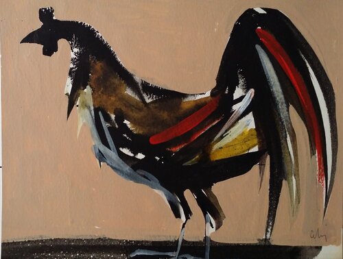 Gallo par Mariano Cebrián Olleros, Dessin en vente sur Singulart