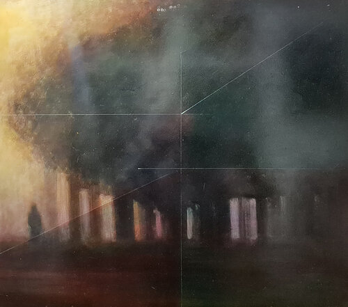 Bosque y figura par Mariano Cebrián Olleros, Peinture en vente sur Singulart