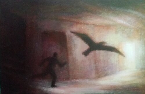 Vuelo von Mariano Cebrián Olleros, Malerei kaufen auf Singulart