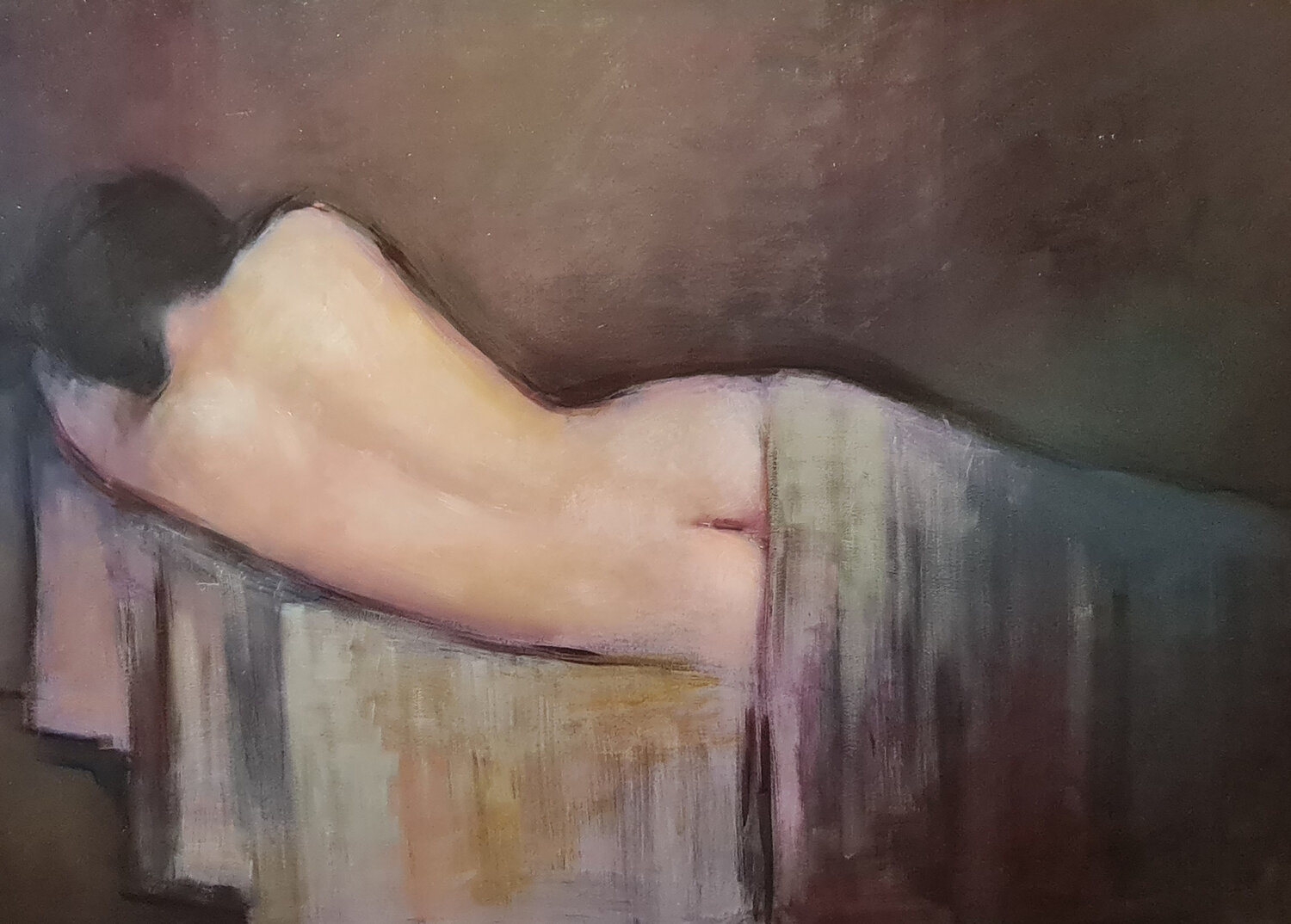 Desnudo espalda Mariano Cebrián Olleros