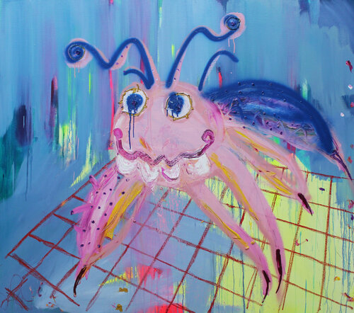 Pokebug von Giovanna Morelli, Malerei kaufen auf Singulart