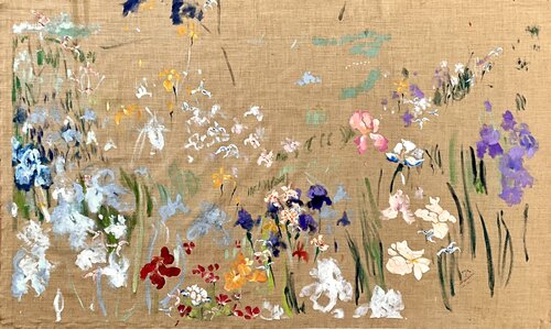 Iris Jazz by Francesco Calistri, Painting for Sale on Singulart