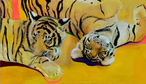 Cubs di Francesco Calistri, Pittura in vendita su Singulart
