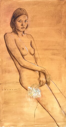 Nude von Francesco Calistri, Malerei kaufen auf Singulart