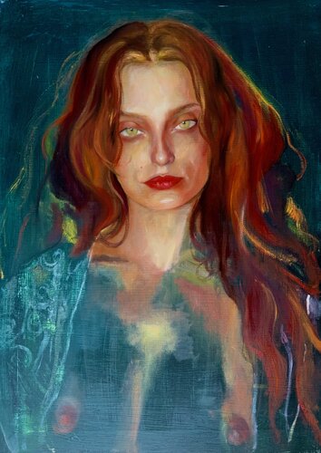 Your gaze… van Francesco Calistri, Schilderij te koop op Singulart