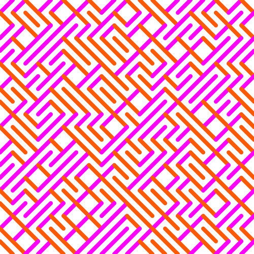 flirren in pink-orange 01 von Robert Schlund, Druck kaufen auf Singulart