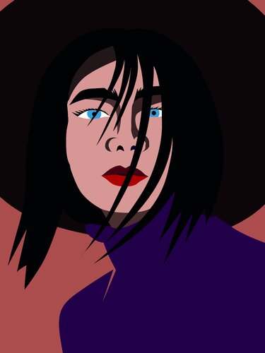 Frauenportrait 02 by Robert Schlund, Print for Sale on Singulart