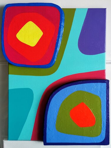 Chromatic Layers. von Daheaven Art, Malerei kaufen auf Singulart