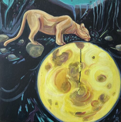 Moonmilk von Lemonie Pearl, Malerei kaufen auf Singulart