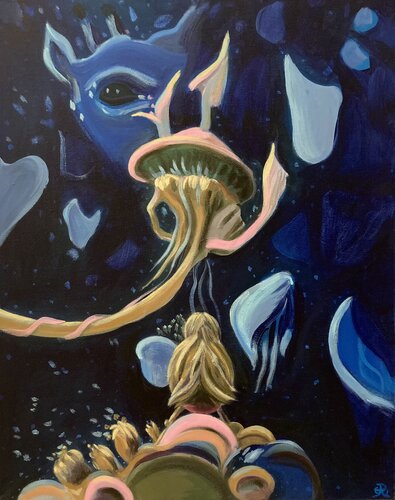 In another Milkyway von Lemonie Pearl, Malerei kaufen auf Singulart