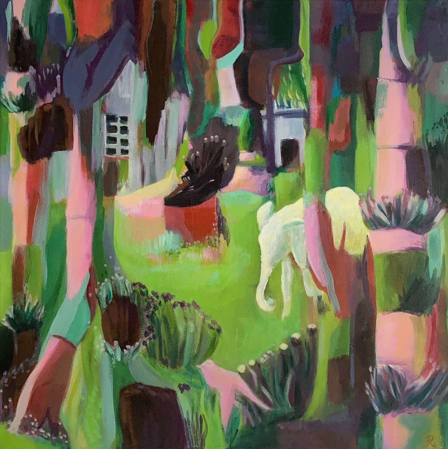 One Ghost in the Garden Lemonie Pearl
