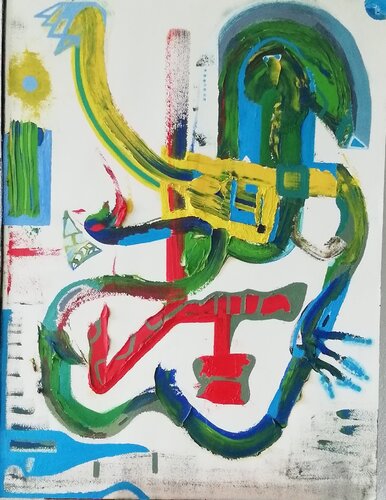 Horse Dance (opera 2) di Mario Bennici, Opera su carta in vendita su Singulart