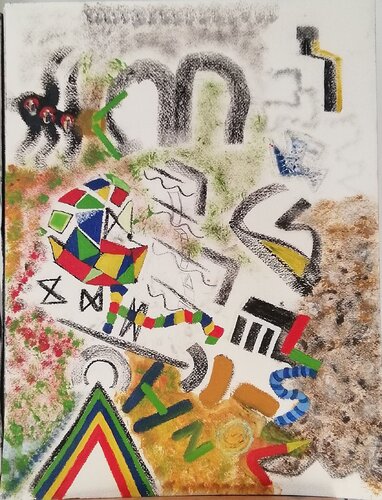 ND van Mario Bennici, Werk op papier te koop op Singulart