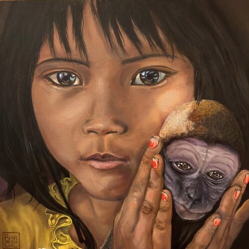 Abegail by Marco Bencic, Painting for Sale on Singulart