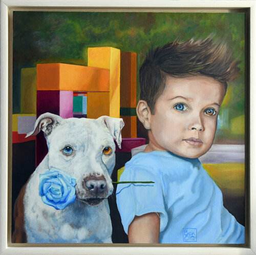 Simon & Simon von Marco Bencic, Malerei kaufen auf Singulart