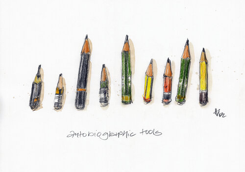 Biographic Tools par Helmut Kruse, Dessin en vente sur Singulart