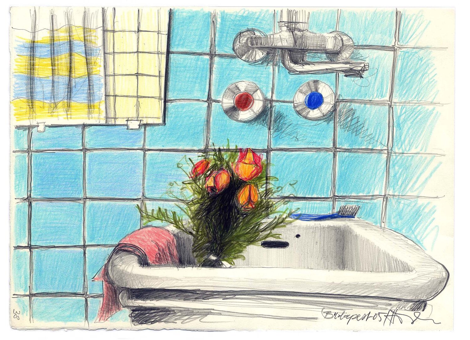 Sink Flowers Helmut Kruse